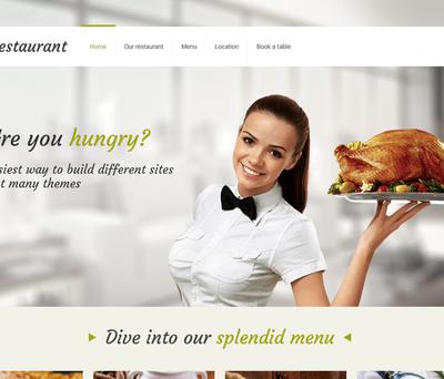 Сайт для ресторана